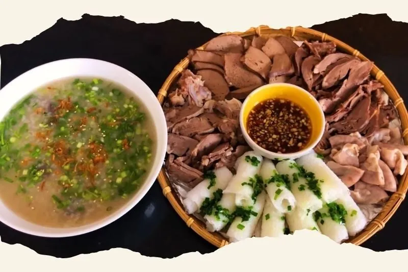 Bánh hỏi cháo lòng Chín Thọ
