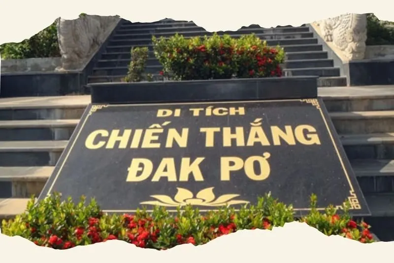 Nhà bia Tưởng niệm chiến thắng Đak Pơ